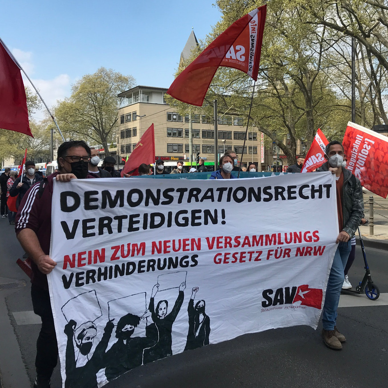 Versammlungsgesetz NRW Stoppen – Grundrechte Erhalten | Kölner Bündnis
